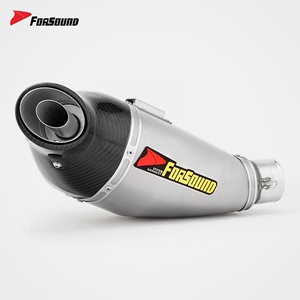 Sistema de escape completo Forsound Factory con silenciador de salida inferior y tubo de escape para motocicleta MT-07, <span class=keywords><strong>precio</strong></span> mayorista - Product Image 5