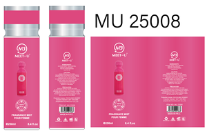 Bruma perfumada Meet-U 250ml Eau de Toilette para mujer, spray corporal con aroma frutal - Product Image 3
