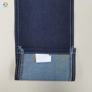 Người Bán Hàng Tốt Nhất 14Oz 360 ° Stretch Denim Vải Trọng Lượng Nặng Với Thêm Sâu Màu Xanh Slub Denim Vải Cho Quần Áo - Product Image 5