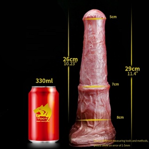 Animal Penis <b>Dildo</b> G-Spot Massager Soft Silicone Animal Penis Fantasy Shop Sex Tools for Men and Women Anal Plug - Product Image 2