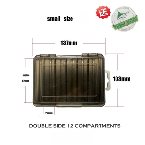 WEIHE 양면 낚시 태클 박스 다기능 루어 보관함 - Product Image 6