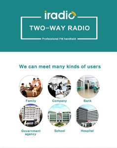 <span class=keywords><strong>Iradio</strong></span> Offre Spéciale radio numérique à rapport bidirectionnel UV9118 puissant pour la filiation scolaire - Product Image 4