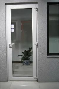 Nouveau <span class=keywords><strong>prix</strong></span> d'usine intérieur salle d'eau salle de bain toilette verre dépoli moulé PVC battant verre porte battante - Product Image 2