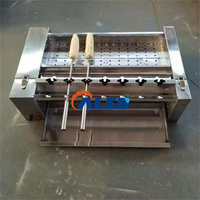 Grille à maïs rotative automatique à gaz, petite machine à rôtir le maïs, économe en énergie et stable pour l'extérieur – Offre Spéciale