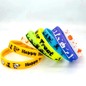 Wholesale Custom Multi-Size Silicone <b>Rubber</b> Bracelet-Unisex Sports & Party Gift OEM/ODM Supported Custom Colors Available - Product Image 6