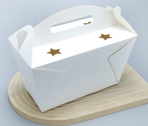 Scatole Rigide per Pasticceria in Cartone Bianco Riciclabile con Logo Personalizzato, Confezioni di Lusso per Cupcake con Finestra per Pasticcerie all'Ingrosso - Product Image 1