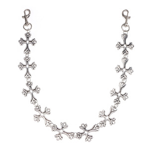 Cross Waist <b>Chain</b> Zinc Alloy Hip Hop Men's Jeans <b>Chain</b> Casual Fashion Body <b>Chain</b> Single Layer Large Cross Design - Product Image 5