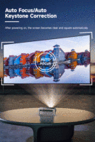 Caiwei A10Q Proyector Exterior Diurno HD 4K 1080p LED
