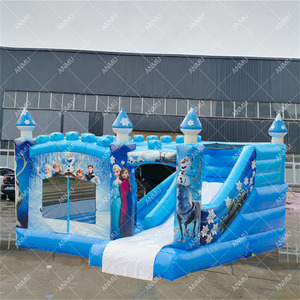 Casa inflable congelada castillo hinchable para niños - Product Image 4