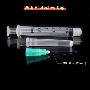 Jeringa Veterinaria Desechable de 3 ml con Aguja de Seguridad para Inyección Animal - Product Image 5