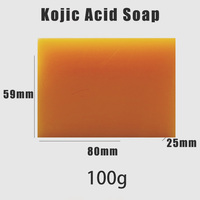 Savon de beauté artisanal solide aux herbes, antiseptique, à l'acide kojique et à la glycérine pour un nettoyage en profondeur et une réparation anti-âge de la peau