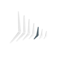 Support d'angle mural en métal en forme de L robuste ROEASY pour étagères, accessoires de mobilier