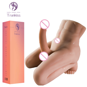 Masturbador <span class=keywords><strong>de</strong></span> Medio Cuerpo, Material TPE, Juguetes Sexuales para Adultos, Simulación <span class=keywords><strong>de</strong></span> Pene, Molde <span class=keywords><strong>de</strong></span> Medio Cuerpo, Juguetes Sexuales para Masturbación, Consolador para Masturbación - Product Image 1