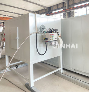 고온 400 ℃   분체 도장 경화 오븐 페인트 LPG 버너 건조 오븐 알루미늄 부품용 - Product Image 6