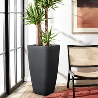Square Tall Planter Pot for Indoor and Outdoor