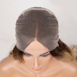 Full <b>Lace</b> <b>Wig</b> 30in Body Wave Honey Blonde Breathable 100% European Human Hair Glueless Natural Hairline - Product Image 3