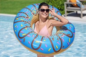 Bestway 36118 - <span class=keywords><strong>Flotador</strong></span> Inflable Circular en Forma de <span class=keywords><strong>Donut</strong></span> para Piscina, Juguete Acuático para Niños y Adultos, Venta al por Mayor de Fábrica - Product Image 3