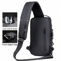 Sac bandoulière unisexe portable Ginzeal GM-841 en polyester, étanche, avec fermeture éclair, forme boîte, idéal pour la randonnée en extérieur, personnalisable avec logo, vente en gros