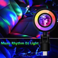 Lampe de projection ciel étoilé magique pour smartphone, lumière d'appoint pour diffusion en direct mobile, lumière USB de bureau et de cuisine