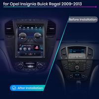 Junsun-Radio multimedia con Android para coche, radio de coche inalámbrico con Carplay, sin 2 dines, estilo Tesla, para Buick Regal, Opel Insignia 2009-2013