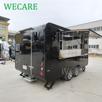 Remorque de bar mobile personnalisée WECARE, remorque de restauration, remorque pour boissons, café, crème glacée, hot-dogs, pizza, camion de restauration rapide