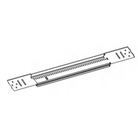 Supports de boîte électrique en acier Supports de barre de montage mural de qualité supérieure avec conception télescopique pour des options de support flexibles