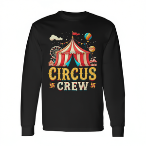 Camiseta Promocional de Manga Larga con Diseño de Carpa de Carnaval y Diversión de Circo - Product Image 2