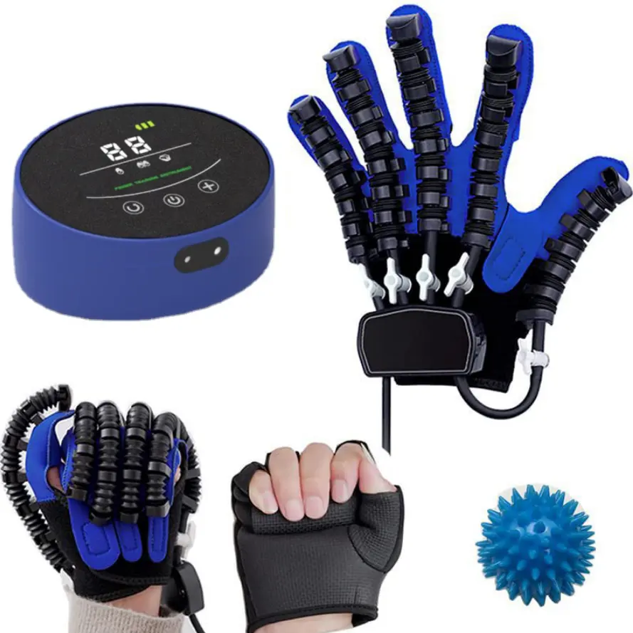 Modern Physiotherapy Rehabilitation Equipment Stroke Hemiplegia Rehabilitation Robotic Gloves Hand Finger Training Functional