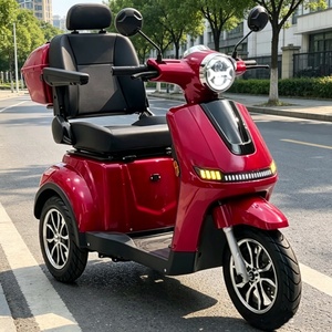 Tricycle confortable pour personnes âgées avec freins à disque avant et à tambour arrière pour une conduite sécurisée, scooter de mobilité à trois roues - Product Image 4
