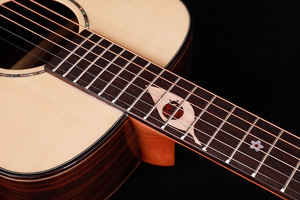 Nouveau design <span class=keywords><strong>guitare</strong></span> acoustique 34 pouces petite taille voyage mini <span class=keywords><strong>guitare</strong></span> épicéa massif beau motif Alston D-37 - Product Image 2