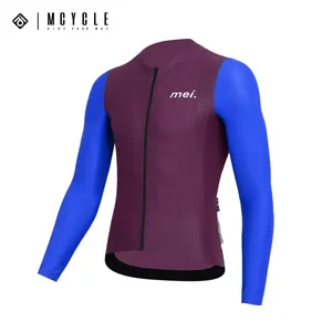 Mcycle High Quality Cycling Clothing OEM Design Men's Bike Jerseys Custom Pro Long Sleeve Cycling Jerseys