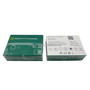 Rock Pi 4B 4G Placa <span class=keywords><strong>de</strong></span> desarrollo 64bit Hexa Core Rockchip RK3399 4 USB 2,0/3,0/OTG/anfitrión inalámbrico Rock Pi Modelo B 4GB - Product Image 1