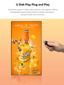 Personnalisé 32 43 49 55 pouces vidéo numérique TV mural Lcd 1920*1080 panneau d'affichage intérieur AD écran de lecture HD Totem - Product Image 6