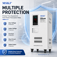 Régulateur de tension automatique intelligent 10KVA 15KVA 20KVA 30KVA 40KVA 50KVA 60KVA AVR, régulateurs/stabilisateurs de tension monophasés 220V
