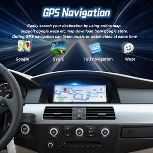 8,8 дюймов Android автомобильный Головной блок радио плеер для BMW E60 E61 E90 E92 2005-2012 мультимедийный Wi-Fi SIM Carplay - Product Image 5