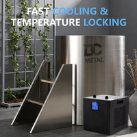 Baignoire de récupération isotherme moderne en acier inoxydable 304 à double paroi épaissie, écologique, pour athlètes, directement de l'usine