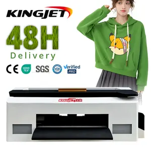 24 hours delivery L1800 maquina dtf dtg printer t-shirt hoodie jersey printing machine a3 dtf printer