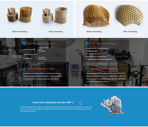 Creatbot PEEK 300, Sistema de Enfriamiento Térmico Avanzado, Líder en Impresoras 3D de Ultra Alto Rendimiento, Impresora 3D PEEK 300 - Product Image 4