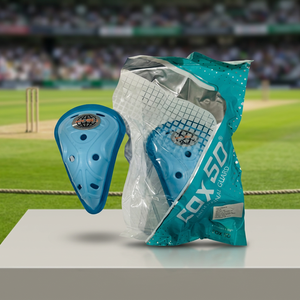 Protège-jambes en plastique pour le cricket – Équipement de protection pour l'entraînement sur terrain de sport – Ambidextre, épaisseur 50 mm - Product Image 2
