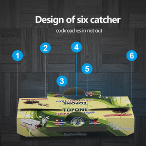 กับดัก<span class=keywords><strong>แมลงสาบ</strong></span>ที่มีประสิทธิภาพบ้าน<span class=keywords><strong>แมลงสาบ</strong></span>ที่ถูกล่อด้วยกาวที่แข็งแรงปลอดภัยสำหรับบ้านที่มีเด็กและสัตว์เลี้ยง - Product Image 4