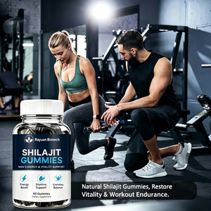 Gummies de Shilajit pour Hommes et Femmes de Plus de 40-50 Ans, Soutien à la Ménopause, Adaptées au Régime Cétogène et au <span class=keywords><strong>Jeûne</strong></span> Intermitent, pour Végétariens - Product Image 2