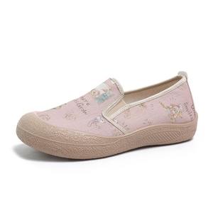 Zapatos de Tela Estilo Pekín Antiguo 2025, Antideslizantes, Cómodos, de Suela Plana, Resistentes al Desgaste, Casuales, para Mujer - Product Image 1