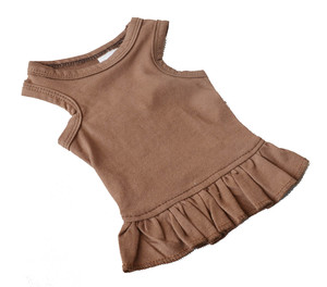 Ropa para Mascotas de Primavera/Verano, Vestido para <span class=keywords><strong>Perro</strong></span>, <span class=keywords><strong>Chaleco</strong></span> de Algodón 100% Suave, Multicolor, Liso, Venta al Por Mayor - Product Image 2
