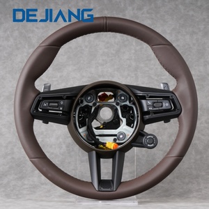 Volante Deportivo de Cuero Completo para <span class=keywords><strong>Porsche</strong></span> <span class=keywords><strong>CARRERA</strong></span> GT 991 <span class=keywords><strong>911</strong></span> 992 <span class=keywords><strong>Porsche</strong></span> Cayenne Coupe Personalizado de Ajuste Directo de Alta Calidad - Product Image 1