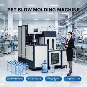 Máquina Semiautomática de Moldeo por Soplado y Estirado de PET de 4 Cavidades para Productos Químicos con Certificación ISO - Product Image 2