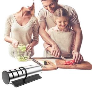 Afilador <span class=keywords><strong>de</strong></span> cuchillos <span class=keywords><strong>de</strong></span> cocina Afilador <span class=keywords><strong>de</strong></span> cuchillos <span class=keywords><strong>de</strong></span> 3 etapas <span class=keywords><strong>de</strong></span> acero inoxidable - Product Image 5