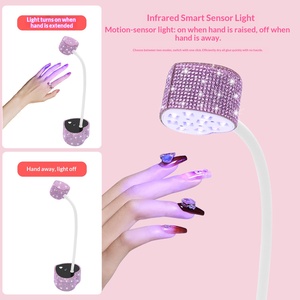 Lámpara UV LED Inalámbrica Recargable con Sensor para Uñas, Fototerapia, Secado Rápido de Esmalte en Gel, Herramienta de Manicura para Salón, Venta al Por Mayor - Product Image 1