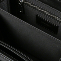 Tas Selempang Pria Kulit PU Embossed dengan Set Dompet, Tas Kasual Multi Kantong untuk Pembeli Grosir