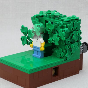 Blocs de construction avec mécanisme manuel, figurines qui disparaissent, jouets d'assemblage pour enfants, ornements modèles - Product Image 6