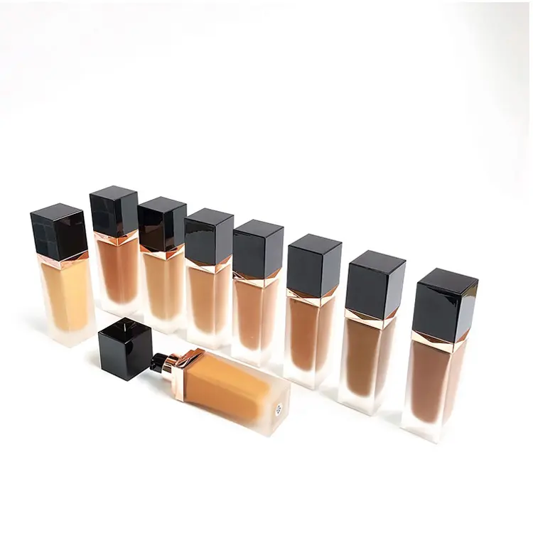 Custom Logo Make Up Foundation Waterproof Full Cover Private Label Foundation With OEM Service